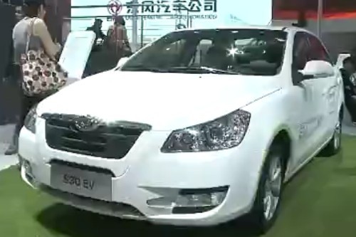 2012年北京车展东风风神 S30 EV车型视频
